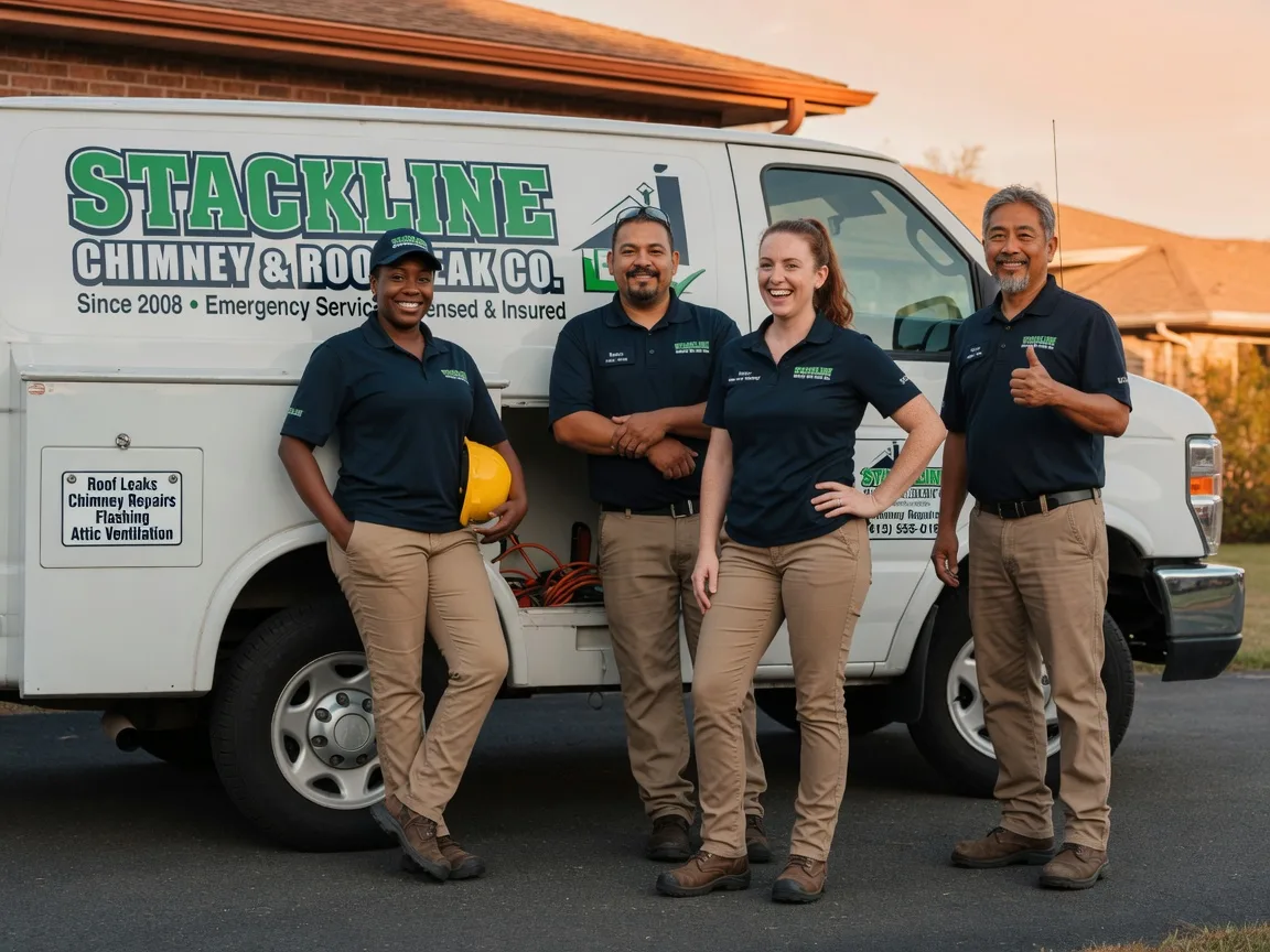 Chimney flashing repair company in Gays, IL